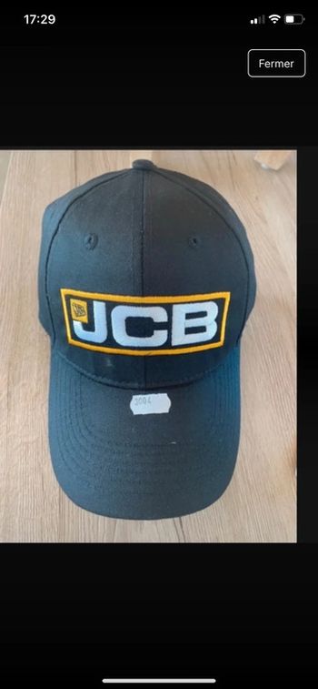 Casquette jcb