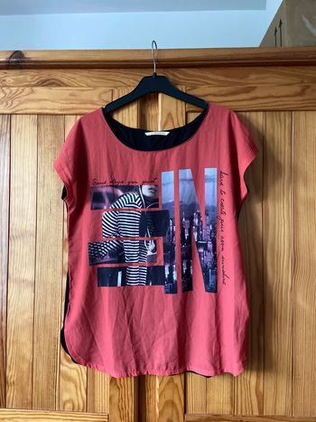 Blouse manche courte femme 36 camaïeu