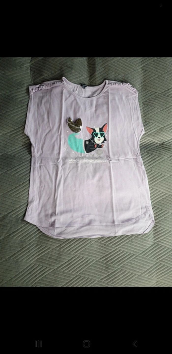 T-shirt fille 12 ans - photo numéro 3