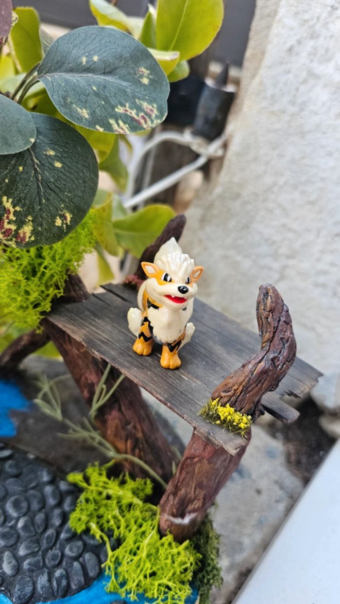 Super figurine Pokemon Nintendo tomy C.G.T.S.J Arcanin - photo numéro 3