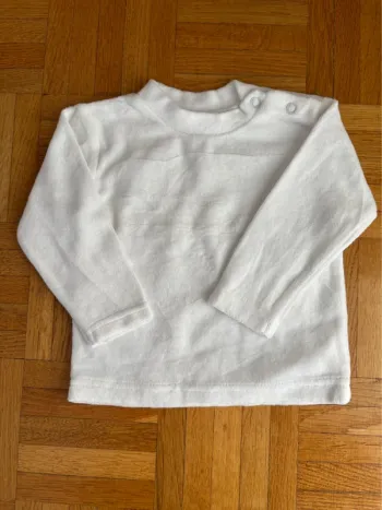 Haut velours C&A 6 mois neuf