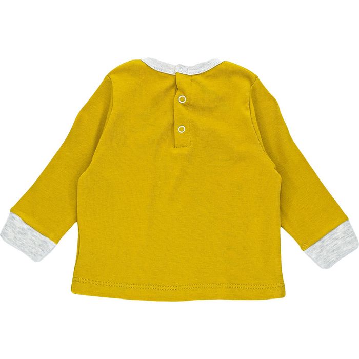 T-Shirt à manches longues 3 mois en coton Petit Bateau - photo numéro 2