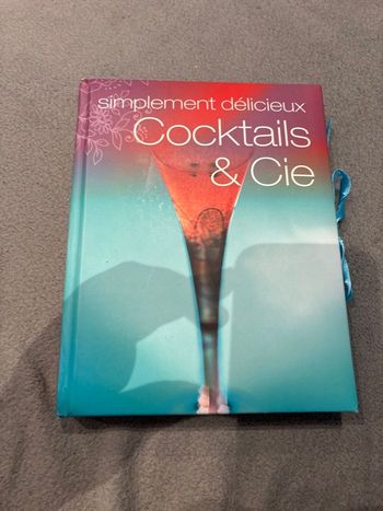 Livre recette cocktails et cie 