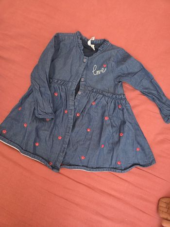 Robe jean en 6 mois