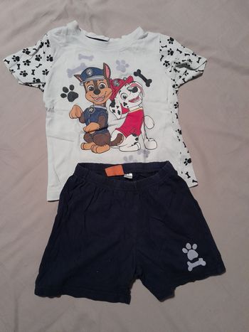 Pyjama short pat patrouille 