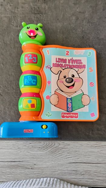 Livre d'éveil rigolotronique comptine