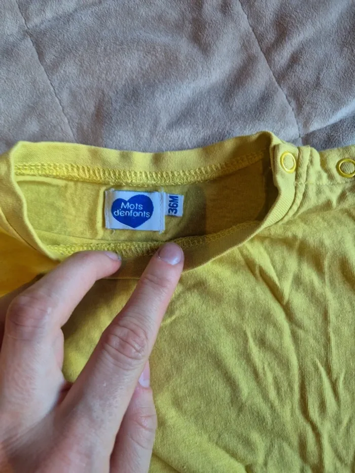 T-shirt jaune - photo numéro 2