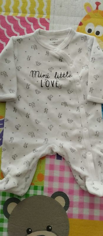 Pyjama bébé garçon 1 mois