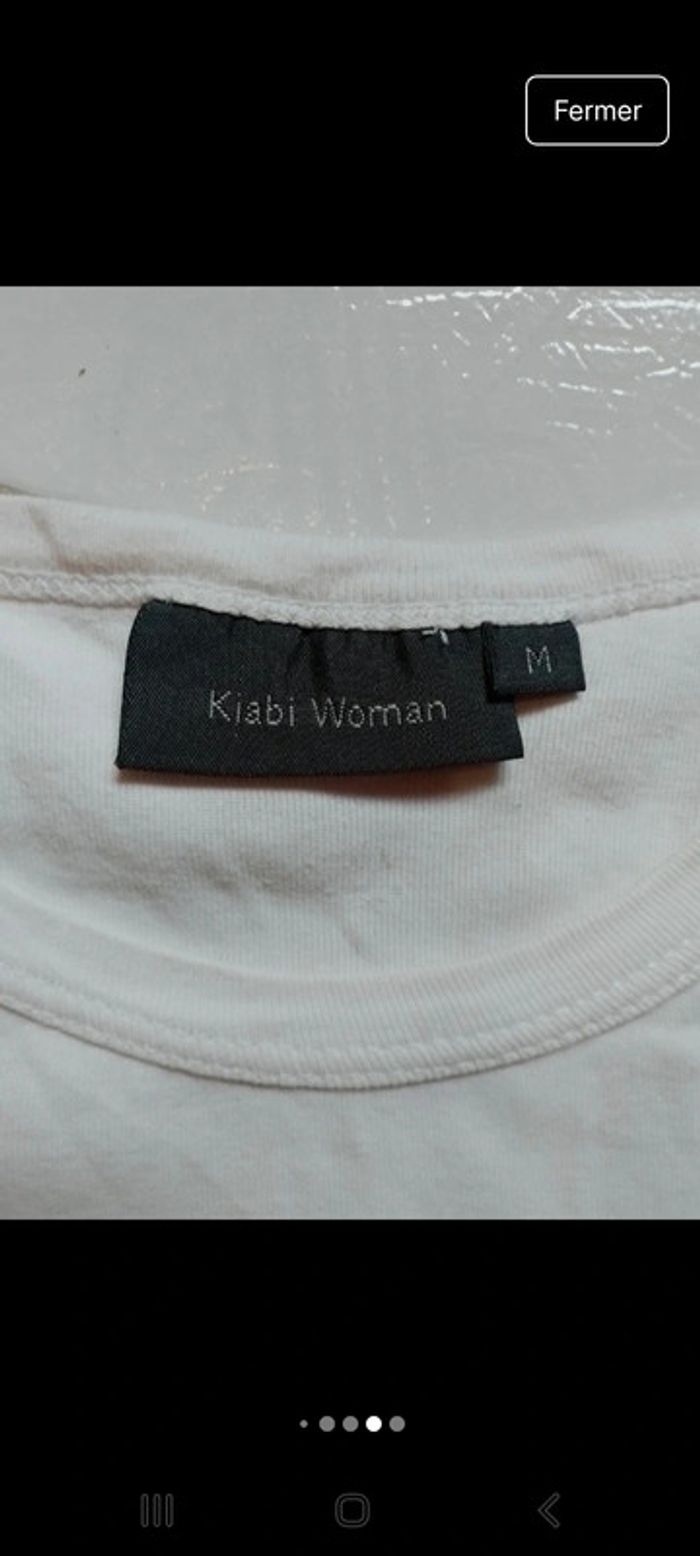 T-shirt femme blanc Kiabi - photo numéro 9