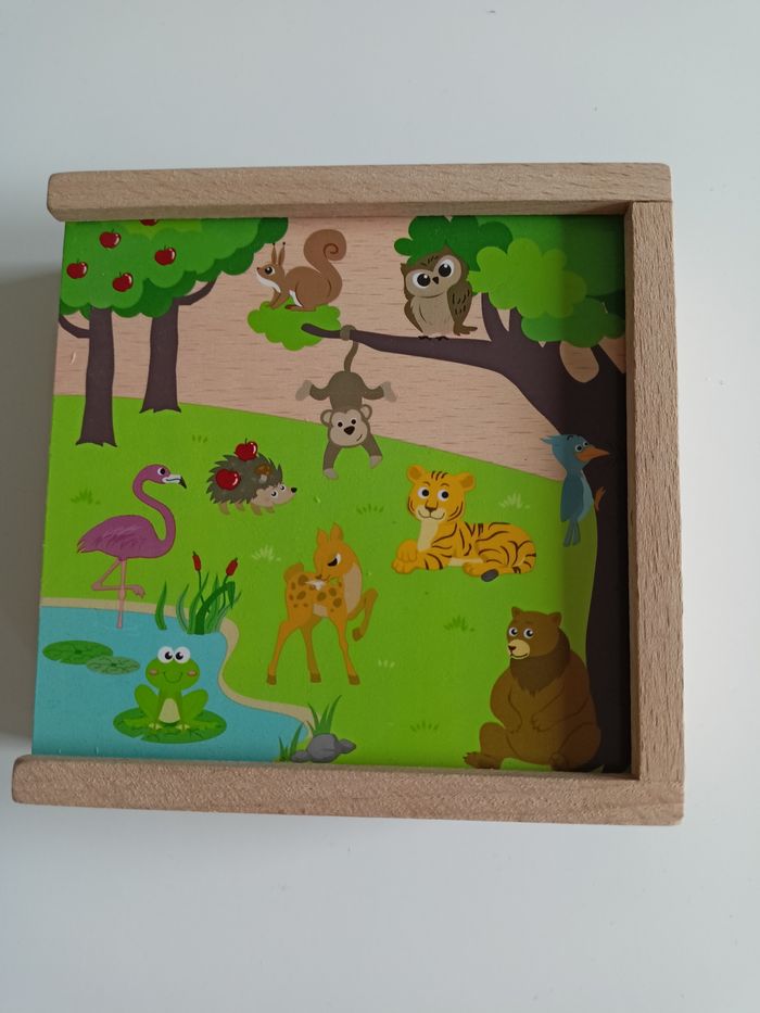 Mémo en bois playtive complet