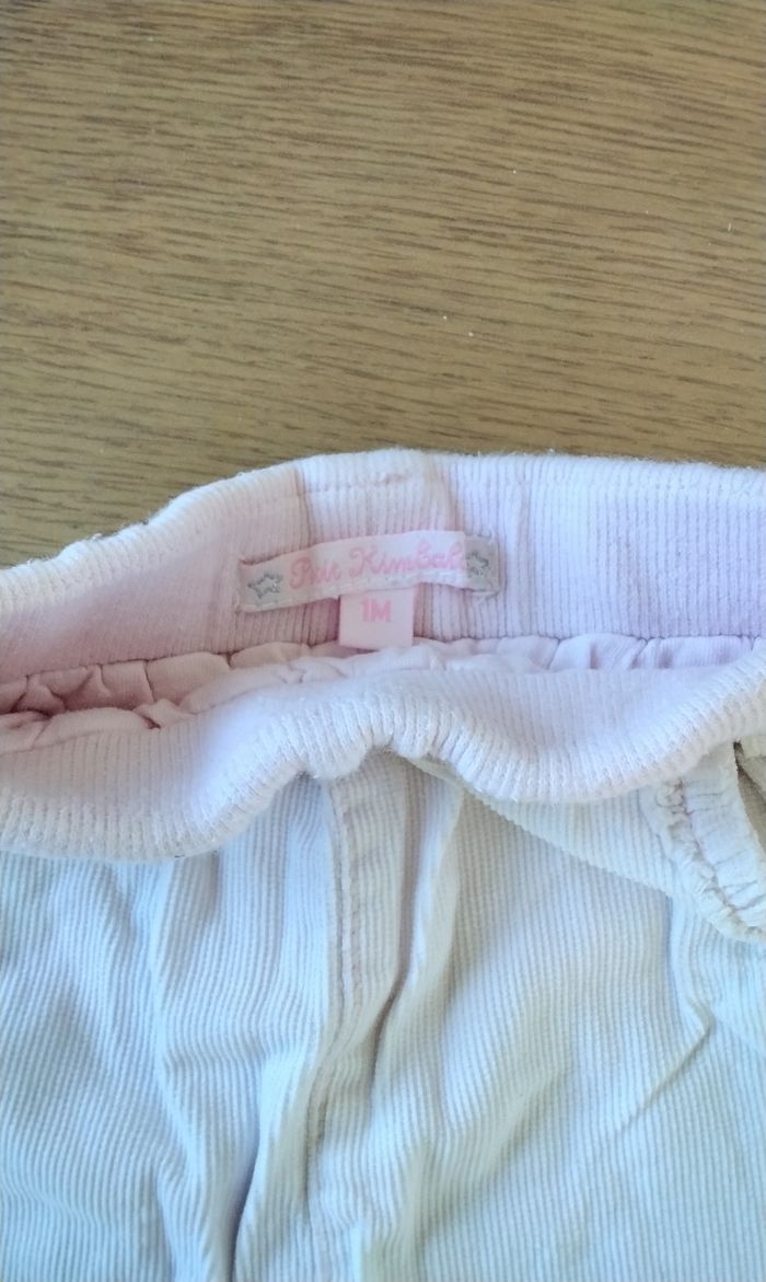 Pantalon, rose, Petit Kimbaloo, 1Mois - photo numéro 3