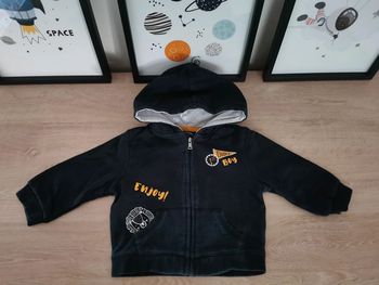 Gilet à capuche Kiabi