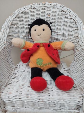 Doudou et compagnie - peluche coccinelle coccidoux