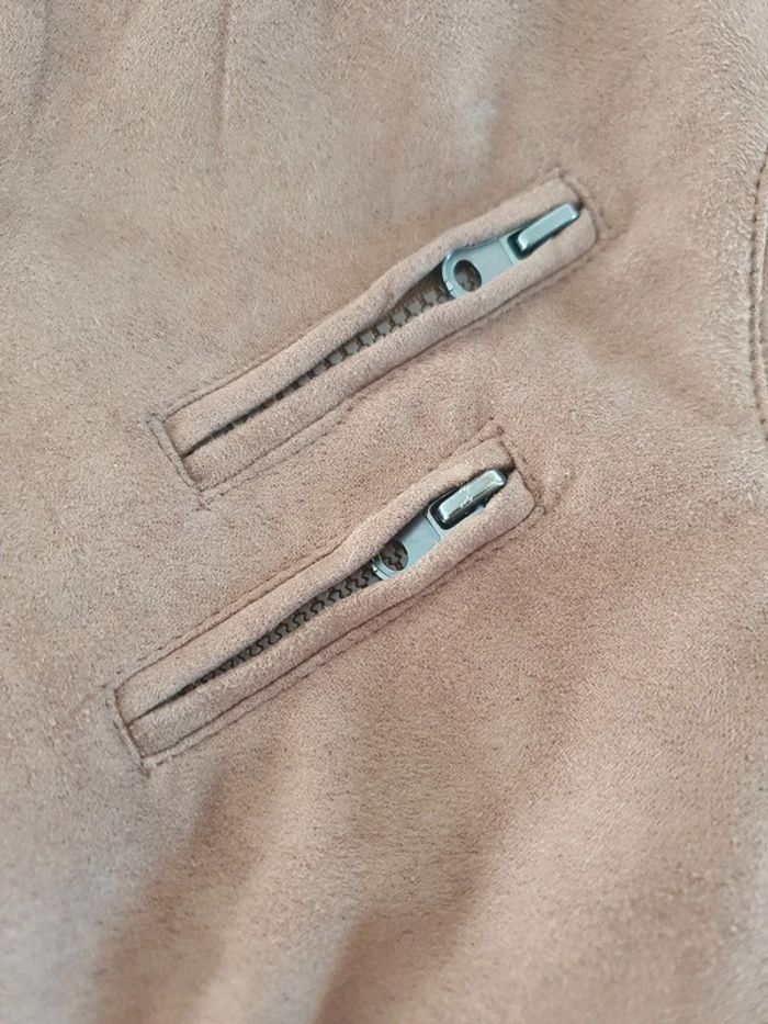 Veste suédine Camel 3 ans - photo numéro 6