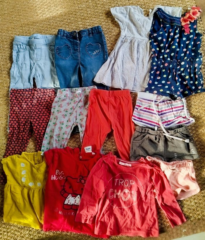 Lot fille printemps été 24 mois