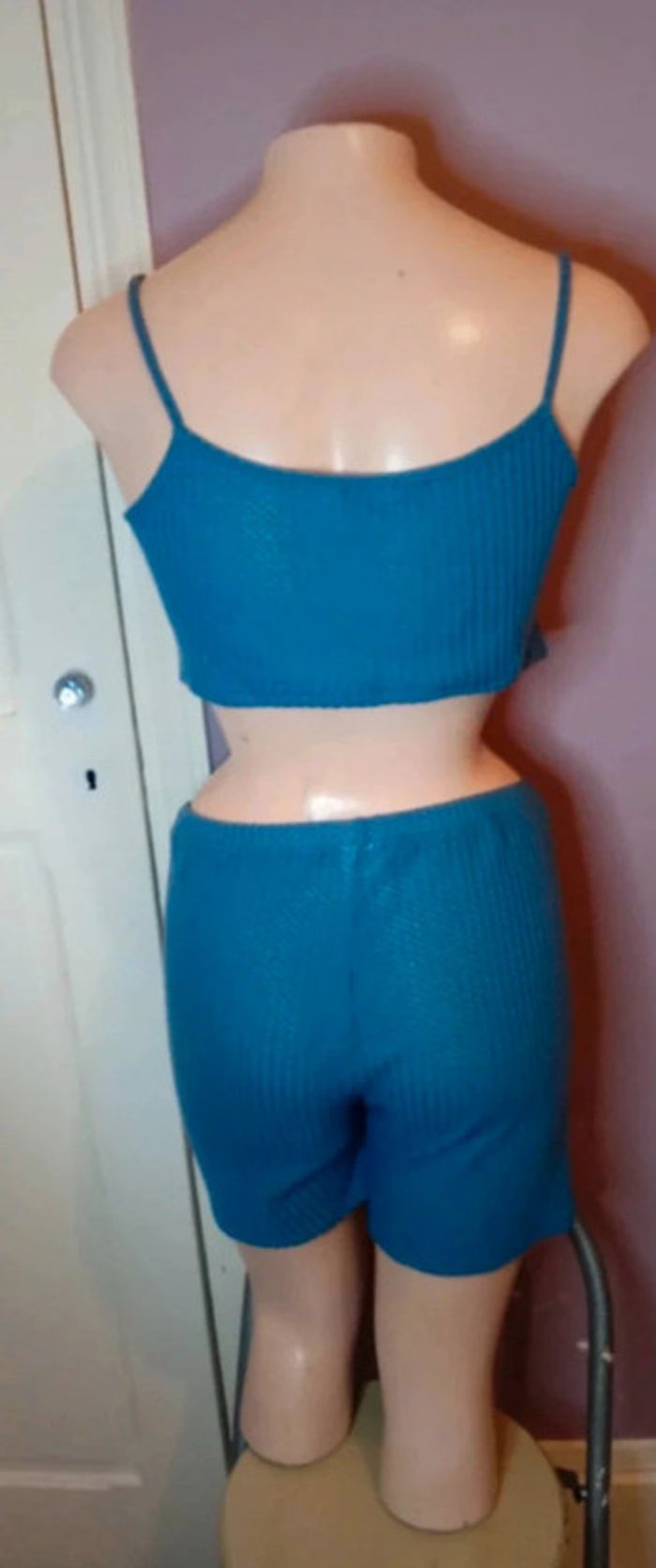 Magnifique ensemble bleu - Shein - Taille L - photo numéro 3