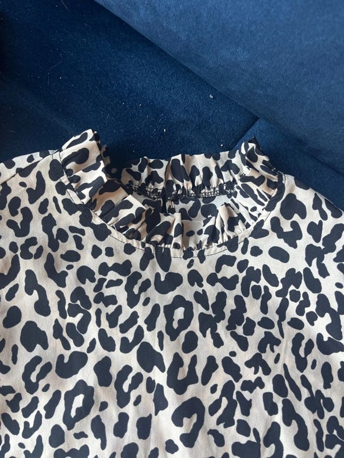 Zara blouse léopard - photo numéro 2