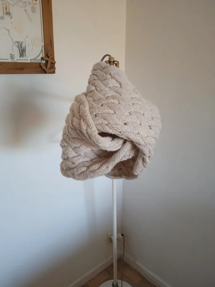 Superbe snood beige