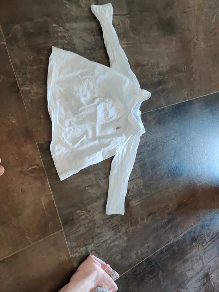 Tee shirt manches longues col claudine