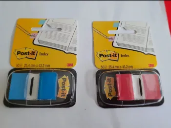 4 lot de post it pour livres