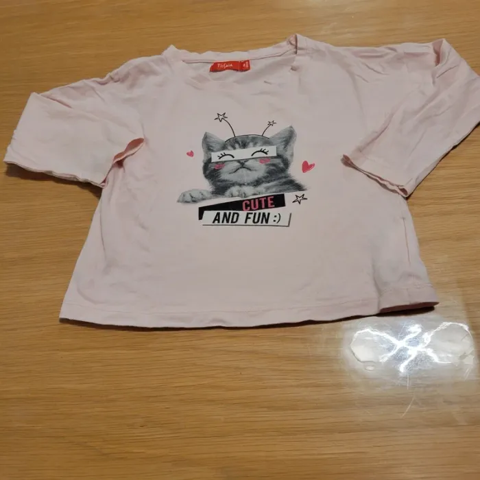 T shirt manches longue 3 ans Tissaia