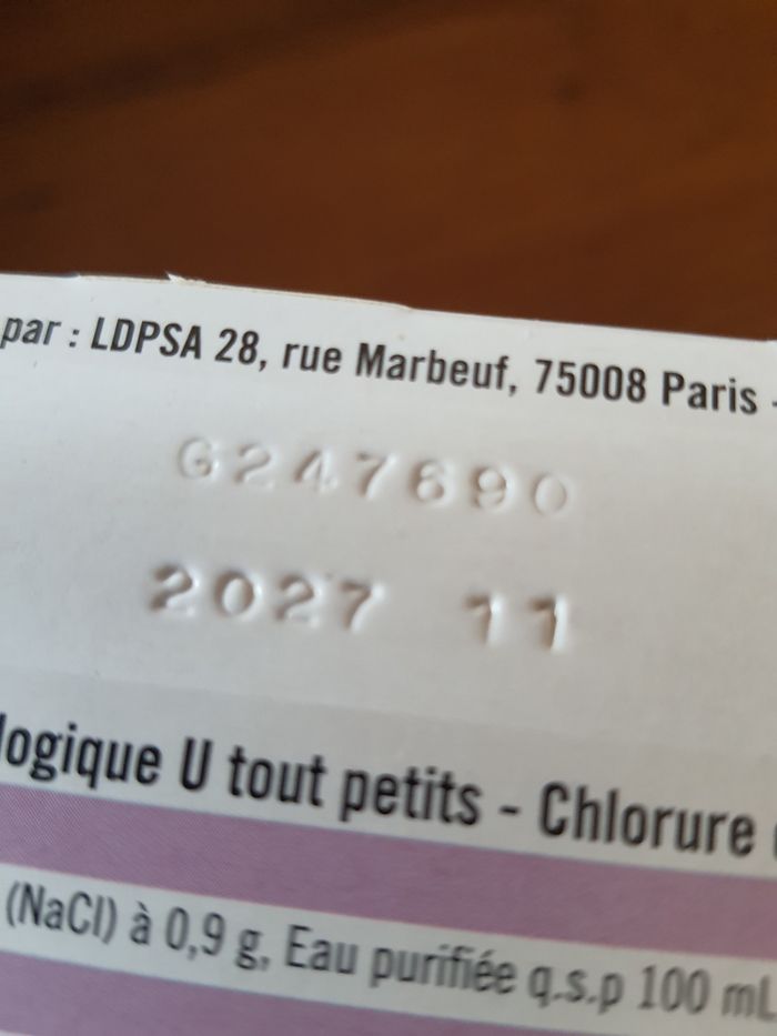 Lot de 7 boîtes  U tput petits sérum phy - photo numéro 4