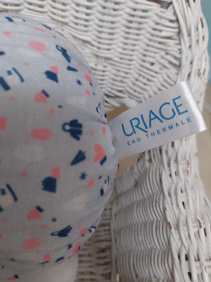 Uriage - doudou ours boule à bonnet - photo numéro 4