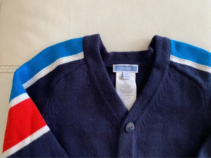 Gilet veste cardigan Jacadi 4 ans - photo numéro 2