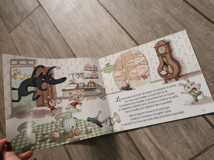 Le loup et les sept chevreaux, un conte des frères Grimm - photo numéro 2