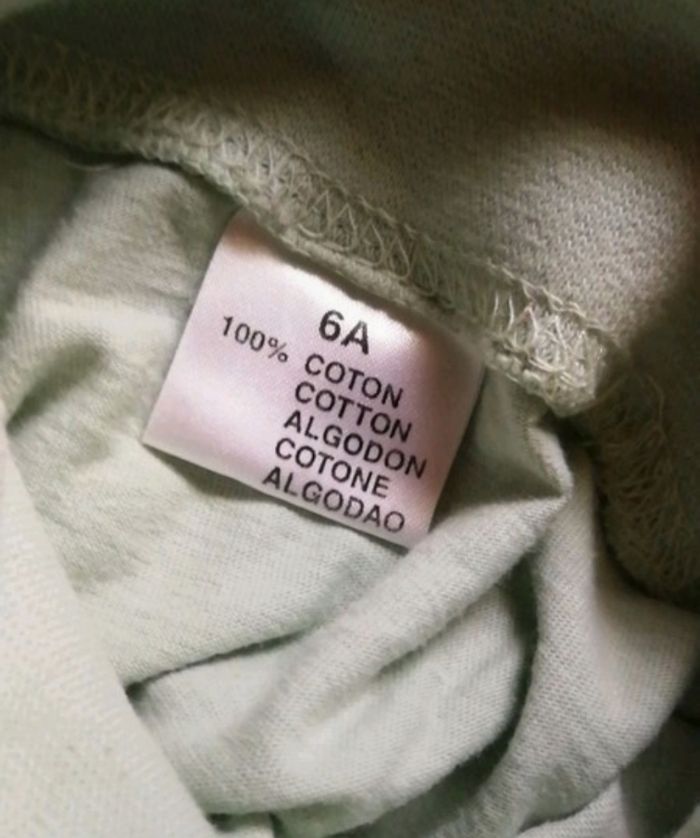 Teeshirt manches longues / Sous pull col roulé _ T. 6ans - photo numéro 3