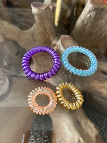 Lot de 4 élastiques à cheveux