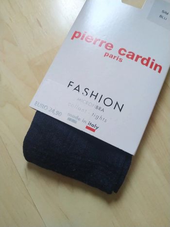 Collant Pierre Cardin bleu