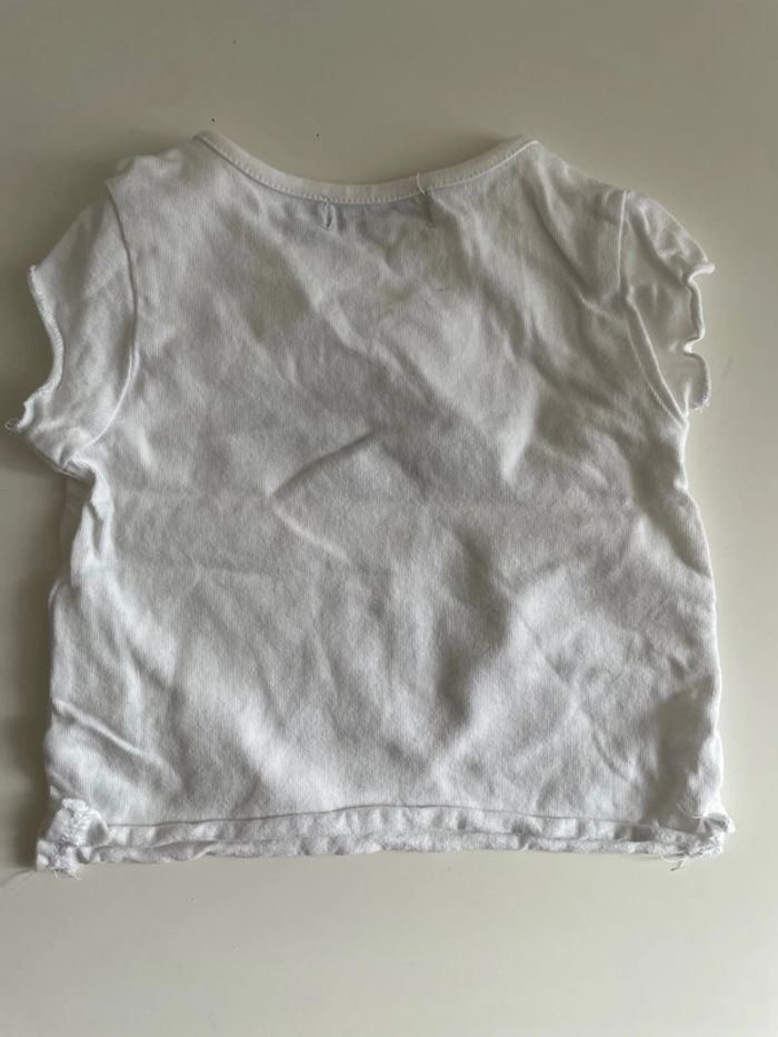 Tee shirt bébé blanc - photo numéro 2