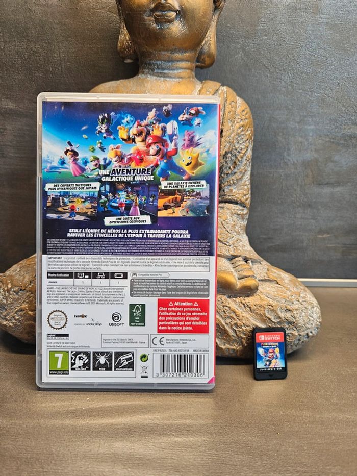 Mario + Les Lapins Crétins Sparks of Hope – Nintendo Switch – Très bon état - photo numéro 2