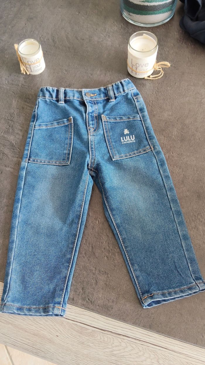 Jean lulu castagnette 24 mois