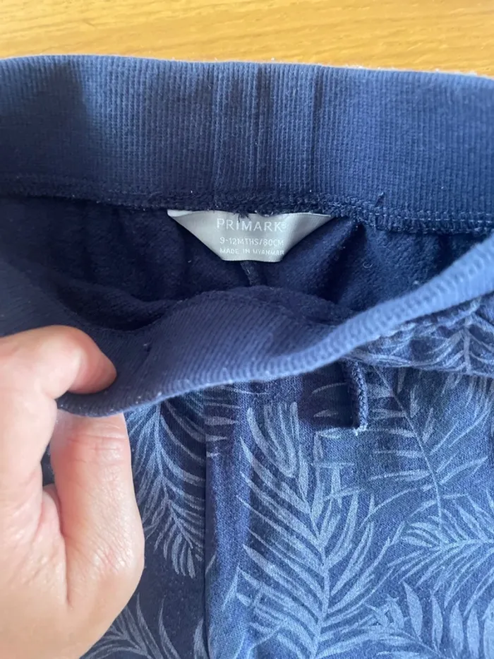 Lot 4 pantalons coton 12 mois - photo numéro 3