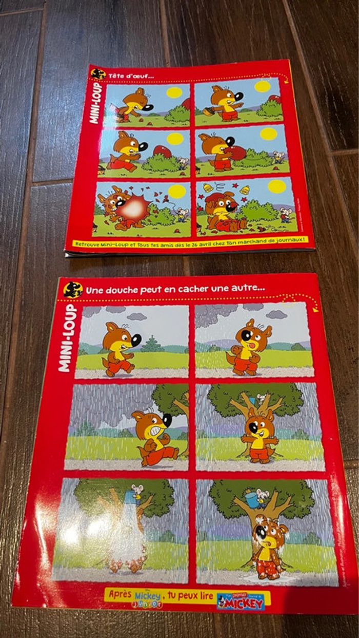 Mickey junior 2 magazines - photo numéro 2