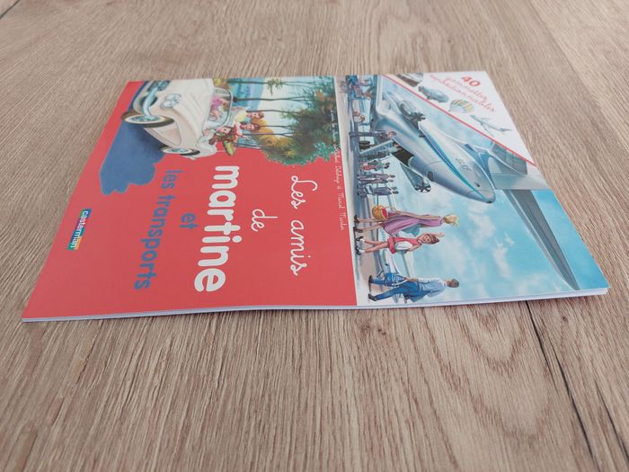 Livre d'autocollants Les amis de Martine et les transports - photo numéro 3