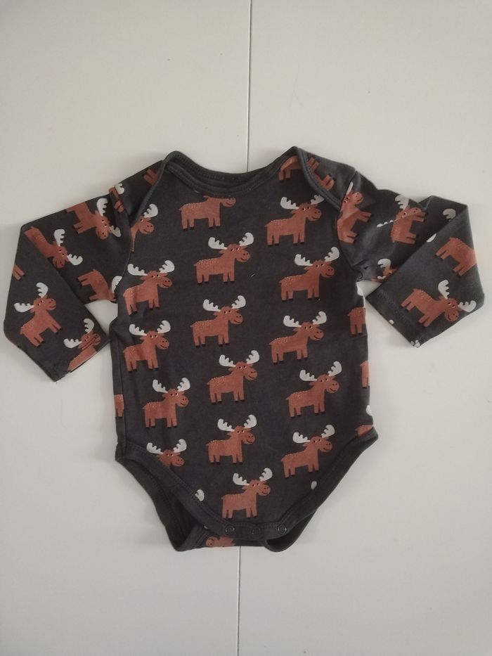 Body bébé garçon 6 à 9 mois - photo numéro 2