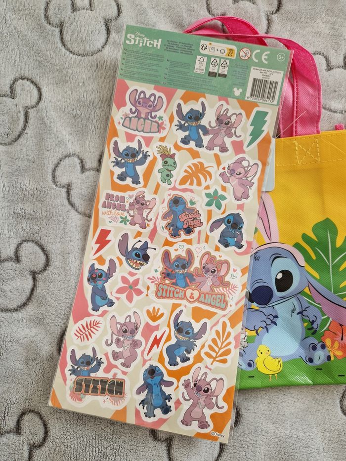 Lot sac et cartes stitch - photo numéro 5