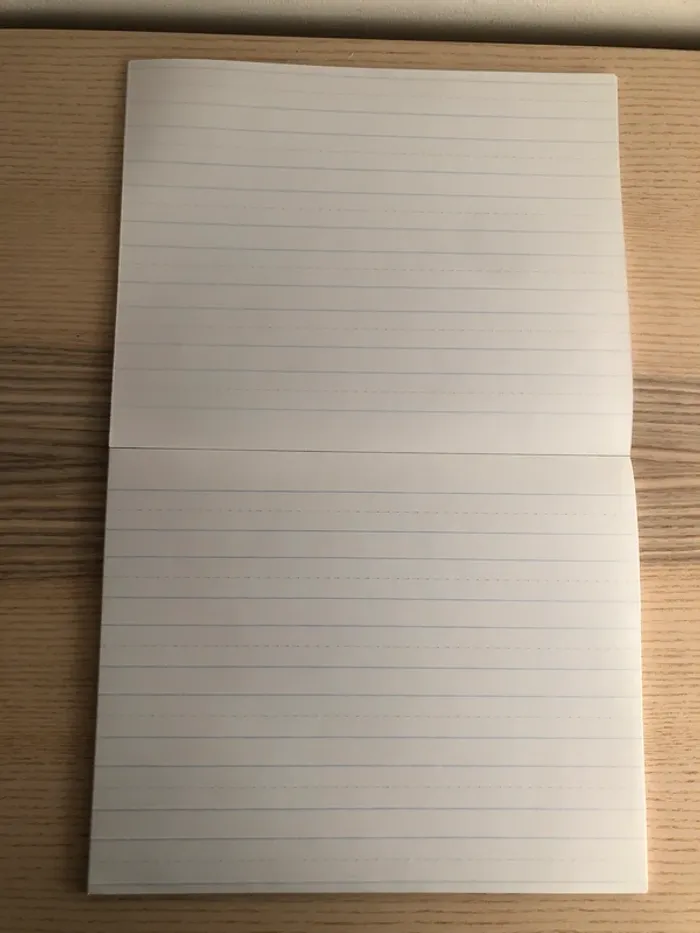 Cahier d’écriture avec lignes - photo numéro 3