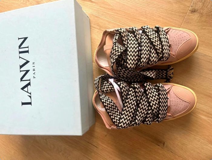 Lanvin Curb Mule Pale Pink 44 - photo numéro 3
