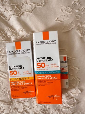La roche posay crème solaire visage spf50