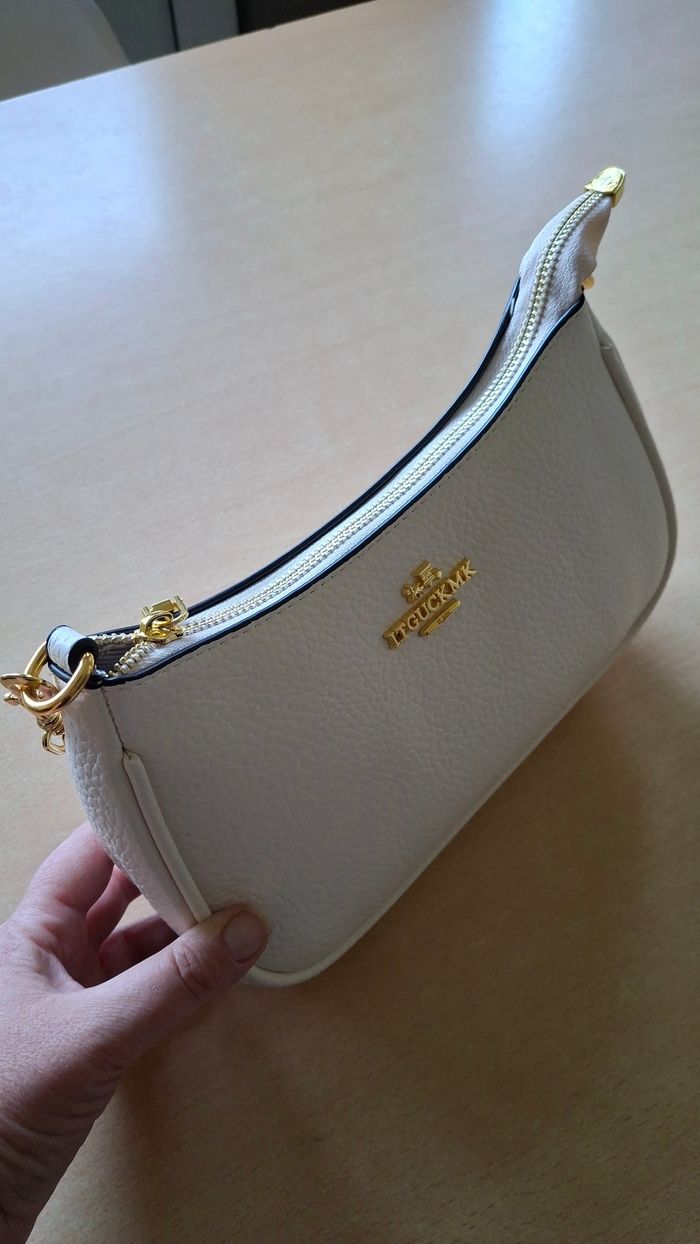 Sac à main crème pour femme - photo numéro 3