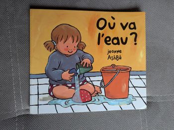 Livre "où va l'eau" École des loisirs 