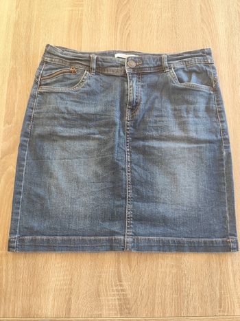 Jupe en jean 38 camaïeu