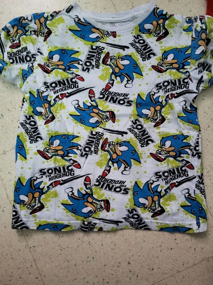Tee shirt sonic