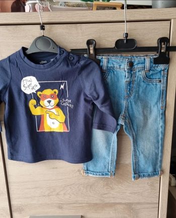 Ensemble gémo 6 mois 