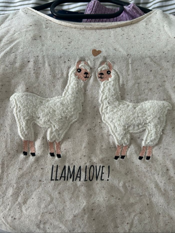 T-shirt motif Lama vertbaudet - photo numéro 3