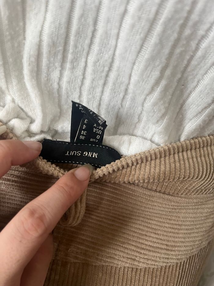 Jupe en daim mango - photo numéro 5